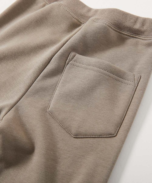 devirock（デビロック）の「RICH WARM 裏シャギー えらべる無地&花柄 セミフレアパンツ　裏起毛（その他パンツ・キッズ・ベージュ系/ピンク系/ブルー系/ブラック系/ブラック/アイボリー系・100cm/110cm/120cm/130cm/140cm/150cm/160cm）」の15枚目の写真