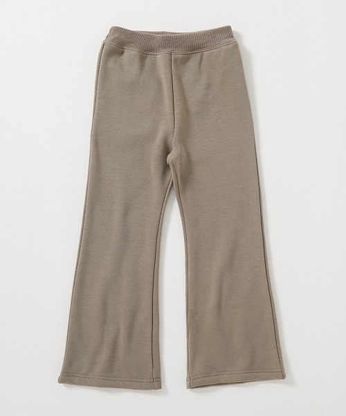 devirock（デビロック）の「RICH WARM 裏シャギー えらべる無地&花柄 セミフレアパンツ　裏起毛（その他パンツ・キッズ・ベージュ系/ピンク系/ブルー系/ブラック系/ブラック/アイボリー系・100cm/110cm/120cm/130cm/140cm/150cm/160cm）」の18枚目の写真