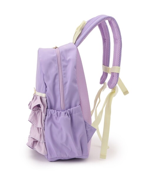 SHOO・LA・RUE（シューラルー）の「フリルリュック（バックパック/リュック・キッズ・サックスブルー/パープル・00）」の5枚目の写真