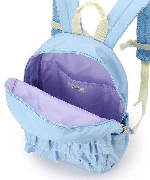 SHOO・LA・RUE（シューラルー）の「フリルリュック（バックパック/リュック・キッズ・サックスブルー/パープル・00）」の8枚目の写真