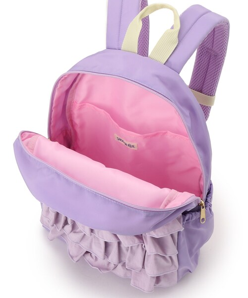 SHOO・LA・RUE（シューラルー）の「フリルリュック（バックパック/リュック・キッズ・サックスブルー/パープル・00）」の9枚目の写真