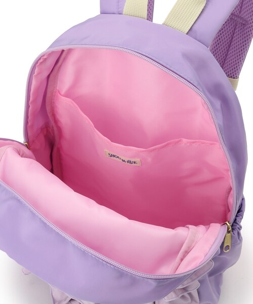 SHOO・LA・RUE（シューラルー）の「フリルリュック（バックパック/リュック・キッズ・サックスブルー/パープル・00）」の11枚目の写真