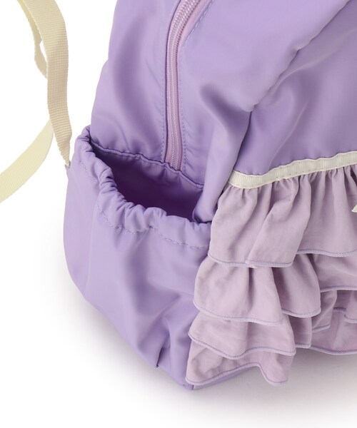 SHOO・LA・RUE（シューラルー）の「フリルリュック（バックパック/リュック・キッズ・サックスブルー/パープル・00）」の12枚目の写真