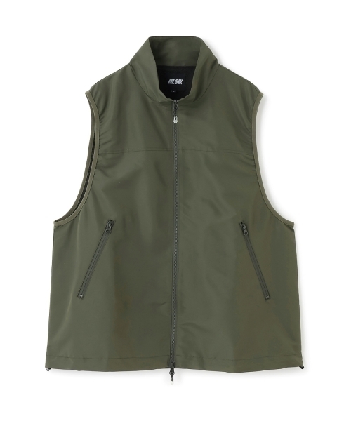 GLAZOS(グラソス)の「【GLSW.】【撥水】ZIP UPベスト(ベスト・キッズ・カーキ/カラフル・LL/M/L)」の2枚目の写真