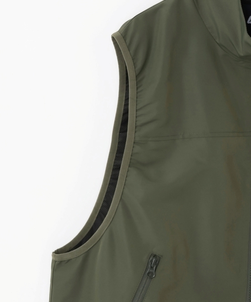 GLAZOS(グラソス)の「【GLSW.】【撥水】ZIP UPベスト(ベスト・キッズ・カーキ/カラフル・LL/M/L)」の3枚目の写真