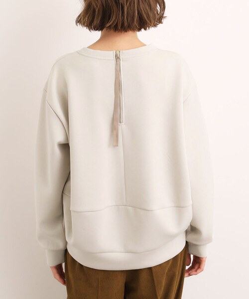 grove（グローブ）の「ダンボールコクーンシルエットプルオーバー（スウェット・レディース・ブラック/オフホワイト/カーキ・02/03/01/04/05）」の18枚目の写真