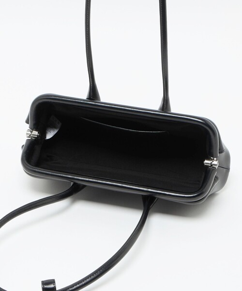 品質保証書付き＜OSOI＞BOAT WIDE MINIバッグ ブラック　モード OSOI＞BOAT WIDE MINI バッグ（ショルダーバッグ）｜OSOI（オソイ）の