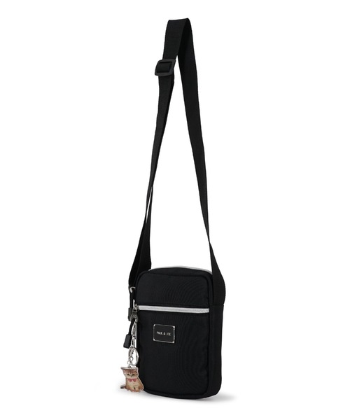 PAUL & JOE ACCESSOIRES(ポールアンドジョーアクセソワ)の「ポール & ジョー アクセソワ ミニショルダーバッグ < プレートメタル>(ショルダーバッグ・レディース・ブラック・FREE)」の2枚目の写真