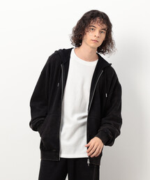 Purple&Yellow | フロスト加工裏毛 パーカ(パーカー)