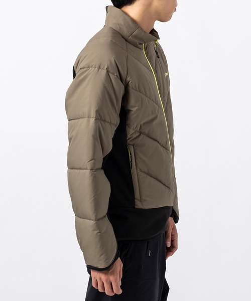 phenix outdoor(フェニックスアウトドア)の「phenix outdoor(フェニックスアウトドア)マイクロリップストップ ストレッチ フリースジャケット(保温性/通気性)(ブルゾン・メンズ・ブラック/カーキ・S/M/L/XL)」の15枚目の写真