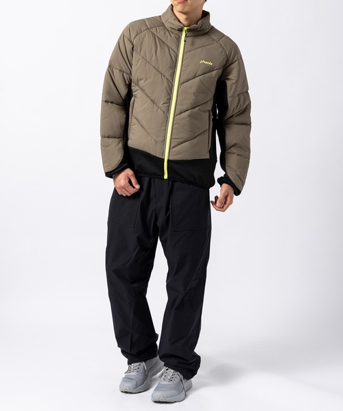 phenix outdoor(フェニックスアウトドア)の「phenix outdoor(フェニックスアウトドア)マイクロリップストップ ストレッチ フリースジャケット(保温性/通気性)(ブルゾン・メンズ・ブラック/カーキ・S/M/L/XL)」の14枚目の写真