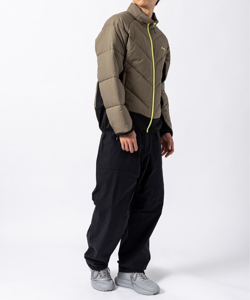 phenix outdoor(フェニックスアウトドア)の「phenix outdoor(フェニックスアウトドア)マイクロリップストップ ストレッチ フリースジャケット(保温性/通気性)(ブルゾン・メンズ・ブラック/カーキ・S/M/L/XL)」の18枚目の写真