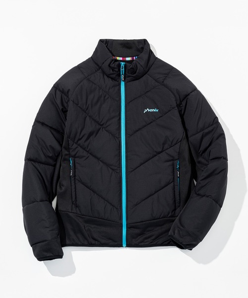 phenix outdoor(フェニックスアウトドア)の「phenix outdoor(フェニックスアウトドア)マイクロリップストップ ストレッチ フリースジャケット(保温性/通気性)(ブルゾン・メンズ・ブラック/カーキ・S/M/L/XL)」の16枚目の写真