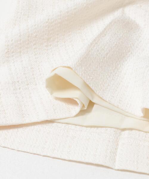 URBAN RESEARCH ROSSO WOMEN（アーバンリサーチ　ロッソ）の「防シワツイードワイドパンツ（その他パンツ・レディース・ブラック/ホワイト・36/38）」の15枚目の写真