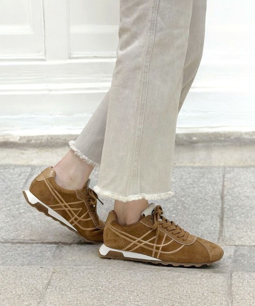 ASH（アッシュ）の「ASH/アッシュ【KILLER】軽量ローカットスニーカー フラットソール 3.5cmヒール スエード（スニーカー・レディース・ブラウン/スカイブルー・36/37/38/39/35）」の15枚目の写真