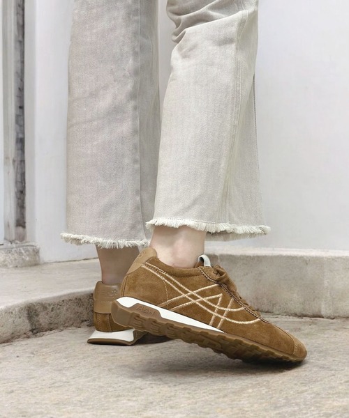 ASH（アッシュ）の「ASH/アッシュ【KILLER】軽量ローカットスニーカー フラットソール 3.5cmヒール スエード（スニーカー・レディース・ブラウン/スカイブルー・36/37/38/39/35）」の16枚目の写真