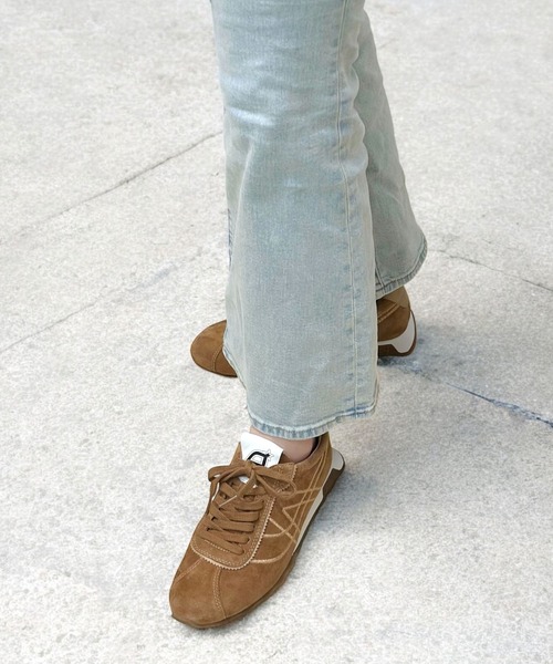 ASH（アッシュ）の「ASH/アッシュ【KILLER】軽量ローカットスニーカー フラットソール 3.5cmヒール スエード（スニーカー・レディース・ブラウン/スカイブルー・36/37/38/39/35）」の18枚目の写真