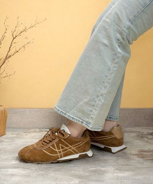 ASH（アッシュ）の「ASH/アッシュ【KILLER】軽量ローカットスニーカー フラットソール 3.5cmヒール スエード（スニーカー・レディース・ブラウン/スカイブルー・36/37/38/39/35）」の17枚目の写真