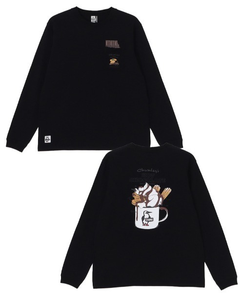 CHUMS（チャムス）の「CHUMS/チャムス ロンT H CHOCOLATE PKT BRD L/S T CH01-2659（Tシャツ/カットソー・メンズ・ライトベージュ/ブラック/ホワイト・L/XL/M）」の13枚目の写真