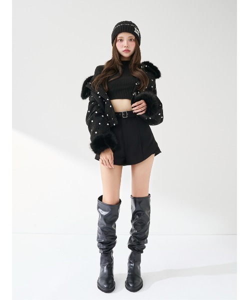 ドットツイードジャケットコート（その他アウター）｜Darich