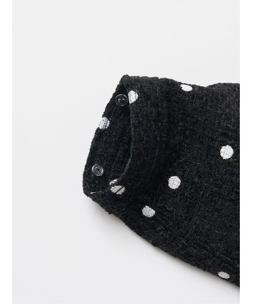 ドットツイードジャケットコート（その他アウター）｜Darich