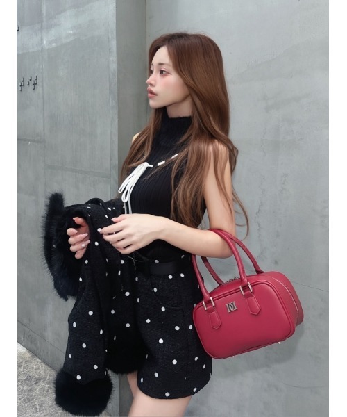 ドットツイードジャケットコート（その他アウター）｜Darich