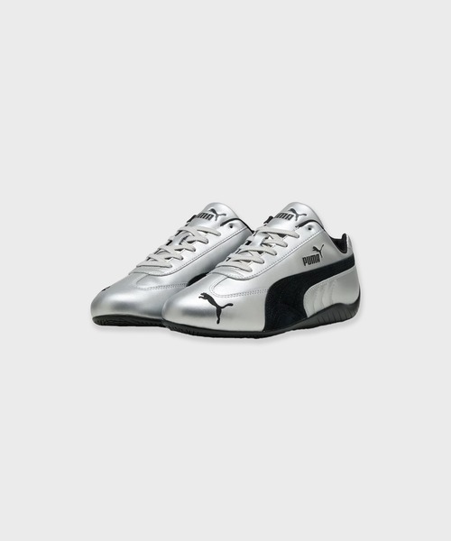 PUMA（プーマ）の「PUMA/ SPEEDCAT METALLIC スニーカー 秋服 冬服（スニーカー・レディース・シルバー・25/24.5/24/23.5/23）」の2枚目の写真