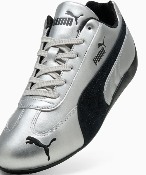 PUMA（プーマ）の「PUMA/ SPEEDCAT METALLIC スニーカー 秋服 冬服（スニーカー・レディース・シルバー・25/24.5/24/23.5/23）」の3枚目の写真