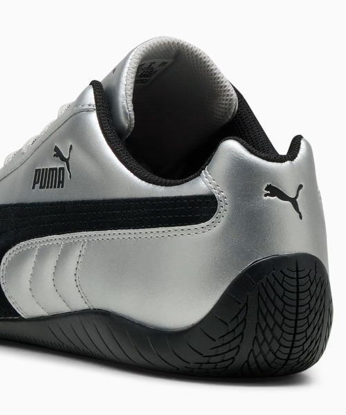 PUMA（プーマ）の「PUMA/ SPEEDCAT METALLIC スニーカー 秋服 冬服（スニーカー・レディース・シルバー・25/24.5/24/23.5/23）」の4枚目の写真