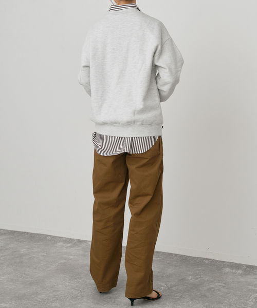 Spick & Span(スピックアンドスパン)の「SLOPPY SUPPLY / スラッピーサプライ REPUBLIC スウェット(スウェット・レディース・ブルー/グレー/ブラウン・SMALL)」の11枚目の写真