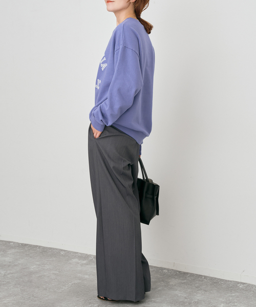 Spick & Span(スピックアンドスパン)の「SLOPPY SUPPLY / スラッピーサプライ REPUBLIC スウェット(スウェット・レディース・ブルー/グレー/ブラウン・SMALL)」の19枚目の写真