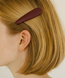 Port（ポート）の「【 Port / ポート 】 ワンカラー フェイクレザー ヘアピン #（バレッタ/ヘアクリップ・キッズ）」