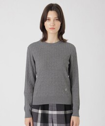 超美品！プルーレーベル黒白ニット BLUE LABEL CRESTBRIDGE（ブルーレーベルクレストブリッジ）の