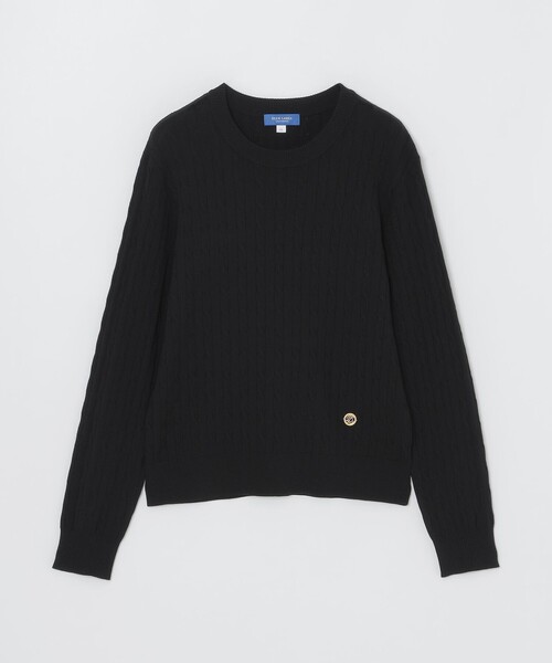 レーヨンストレッチケーブルニット（ニット/セーター）｜BLUE LABEL