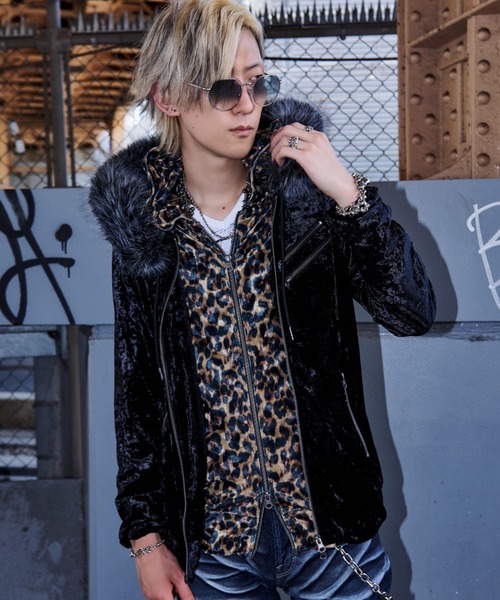 FUGA/フーガ』ファー付きベロアパーカー（パーカー）｜FUGA（フーガ