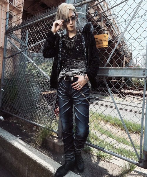 FUGA（フーガ）の「『FUGA/フーガ』ファー付きベロアパーカー