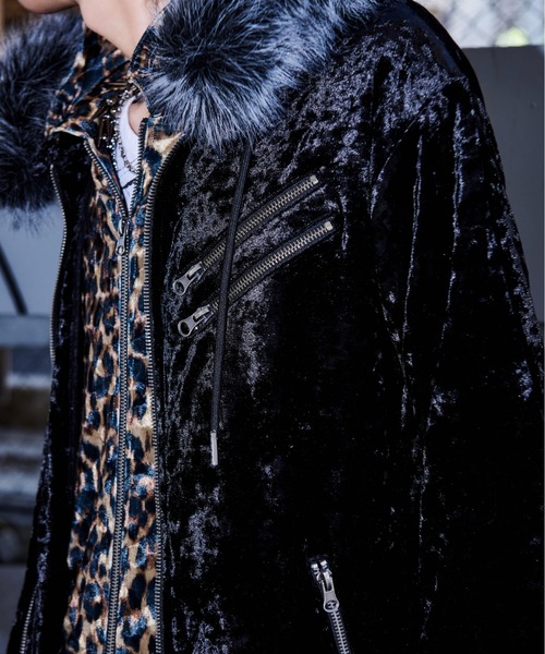 FUGA/フーガ』ファー付きベロアパーカー（パーカー）｜FUGA（フーガ