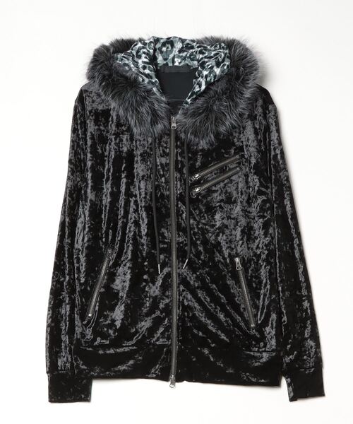 ベロア ジップファーパーカー ベロア ジップファーパーカー!!最終価格!!