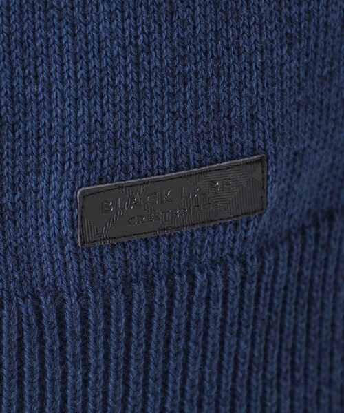 BLACK LABEL CRESTBRIDGE（ブラックレーベル・クレストブリッジ）の「プレーティングカラーシャドーチェックニット（ニット/セーター・メンズ・ホワイト系その他/パープル系その他2/ブルー系その他7/グレー系その他/ブラック・M/L/XL）」の12枚目の写真