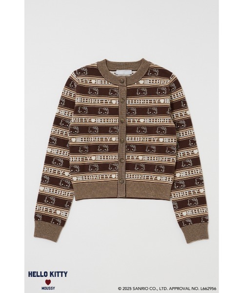 HELLO KITTY RETRO STRIPE カーディガン（カーディガン/ボレロ