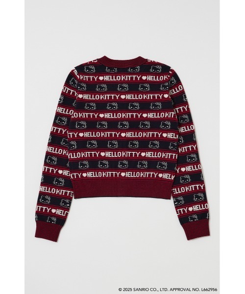 HELLO KITTY RETRO STRIPE カーディガン（カーディガン/ボレロ
