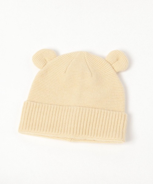 FOUND GOOD（ファウンドグッド）の「K/クマミミニットキャップ（キャップ・キッズ・ブラウン系5/アイボリー・FREE）」の5枚目の写真