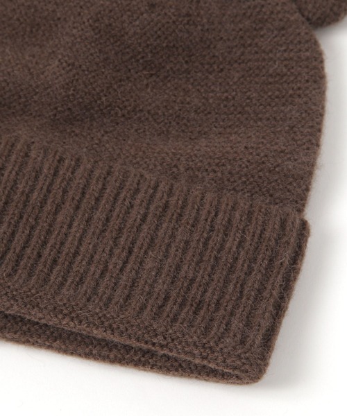 FOUND GOOD（ファウンドグッド）の「K/クマミミニットキャップ（キャップ・キッズ・ブラウン系5/アイボリー・FREE）」の9枚目の写真