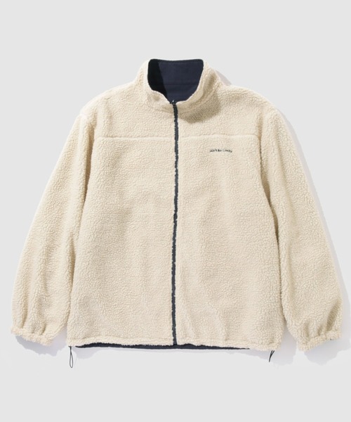 NAVY（ネイビー）の「NAVY 裏ボアリバーシブルブルゾン（ブルゾン・メンズ・ブラック/ネイビー・M/L/XL）」の6枚目の写真