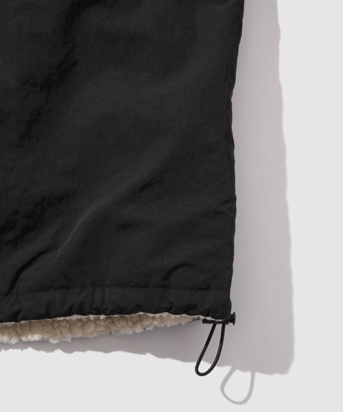 NAVY（ネイビー）の「NAVY 裏ボアリバーシブルブルゾン（ブルゾン・メンズ・ブラック/ネイビー・M/L/XL）」の10枚目の写真