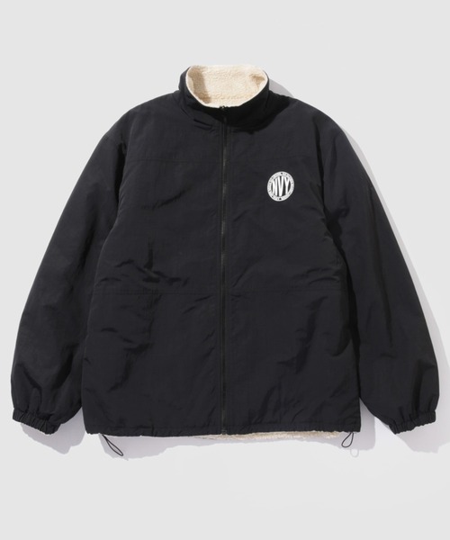 セール】NAVY 裏ボアリバーシブルブルゾン（ブルゾン）｜NAVY