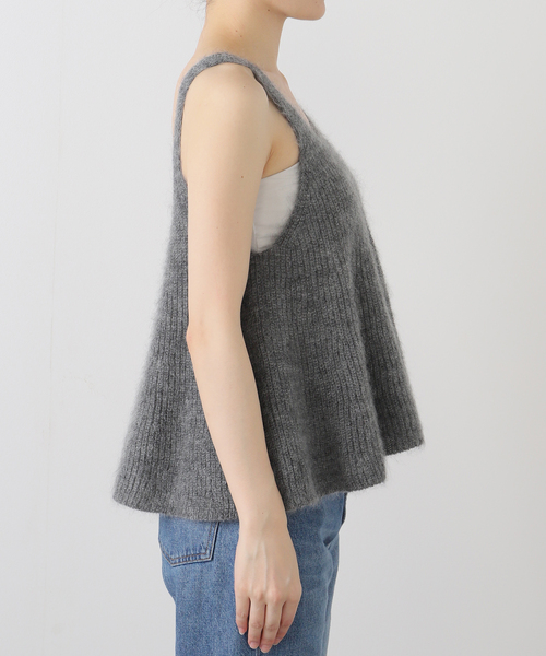 モヘヤミックスフレアタンク（ベスト）｜IENA（イエナ）のファッション