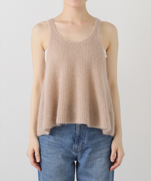 モヘヤミックスフレアタンク（ベスト）｜IENA（イエナ）のファッション