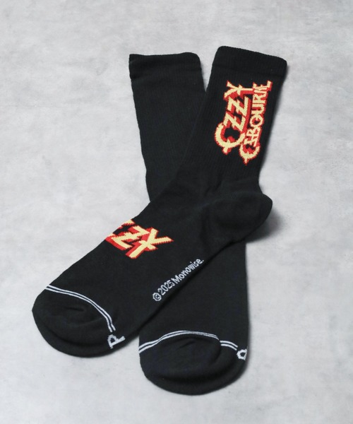ARCHIVER(アーカイバ)の「【RES】【Perri's Socks(ぺリーズソックス)】Ozzy Osbourne 3Pソックス(ソックス/靴下・メンズ・ブラック・FREE)」の7枚目の写真