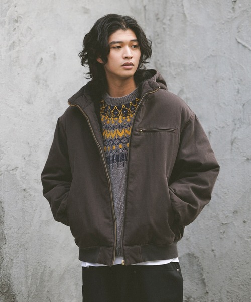 RAGEBLUE（レイジブルー）の「DENIM BOA HOODIE JACKET / デニム
